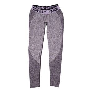 Gymshark Leggings Womens M Purple‎ Lavender Flex Seamless Compression Athletic